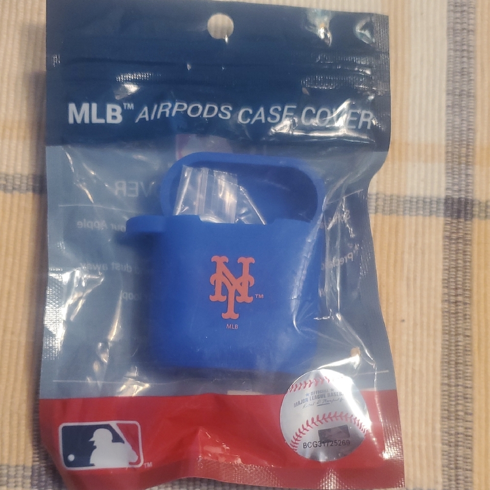 MLB Blue and Orange AirPods Case